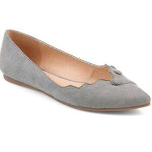 NIB Journee Collection Mila Pointed Toe Slip On Ballet Flats